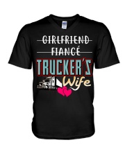 TRUCKER'S WIFE V-Neck T-Shirt thumbnail