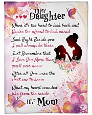 Gift For Daughter Large Fleece Blanket - 60" x 80" front