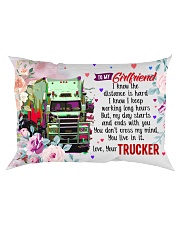 GIFT FOR A TRUCKER'S GIRLFRIEND- PREMIUM Rectangular Pillowcase front