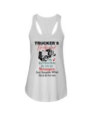 TRUCKER'S GIRLFRIEND Ladies Flowy Tank tile