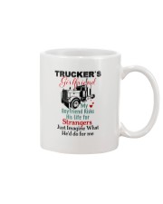 TRUCKER'S GIRLFRIEND Mug tile