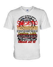 Technician V-Neck T-Shirt tile