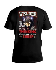Welder - I'm the Wolf V-Neck T-Shirt thumbnail
