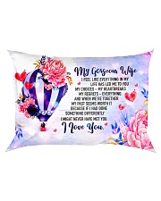 GIFT FOR YOUR WIFE - PREMIUM Rectangular Pillowcase front