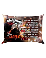GIFT FOR A CARPENTER'S WIFE - PREMIUM Rectangular Pillowcase front