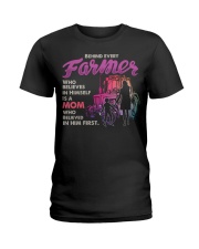 Farmer's Mom Ladies T-Shirt tile