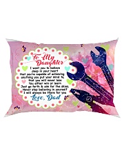 GIFT FOR A MECHANIC'S DAUGHTER - PREMIUM Rectangular Pillowcase front