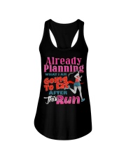 Running Ladies Flowy Tank front