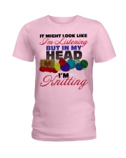 Knitting Ladies T-Shirt tile