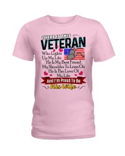 Veteran's Wife Ladies T-Shirt tile