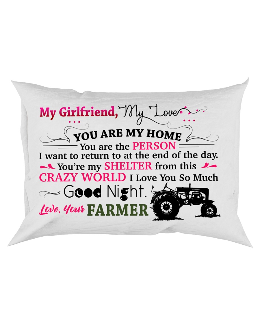 GIFT FOR A FARMER'S GIRLFRIEND - PREMIUM Rectangular Pillowcase