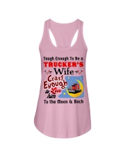 Trucker's Wife Ladies Flowy Tank tile