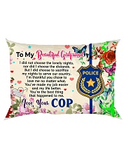 GIFT FOR YOUR GIRLFRIEND - PREMIUM Rectangular Pillowcase back
