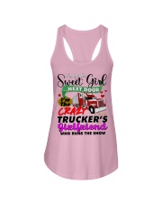 Trucker's Girlfriend Ladies Flowy Tank tile