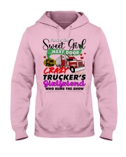 Trucker's Girlfriend Hooded Sweatshirt front