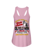 Oilfield Man's Wife Ladies Flowy Tank tile