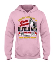 Oilfield Man's Wife Hooded Sweatshirt front