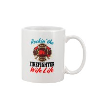 FIREFIGHTER'S WIFE Mug tile