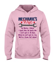 Mechanic's Wife Hooded Sweatshirt front