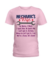 Mechanic's Wife Ladies T-Shirt tile