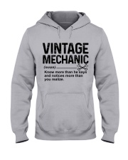 VINTAGE MECHANIC Hooded Sweatshirt front