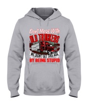 Old Trucker Hooded Sweatshirt front