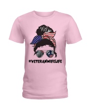 Veteran's Wife Ladies T-Shirt tile