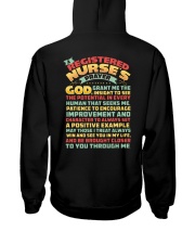 Registered Nurse Hooded Sweatshirt back