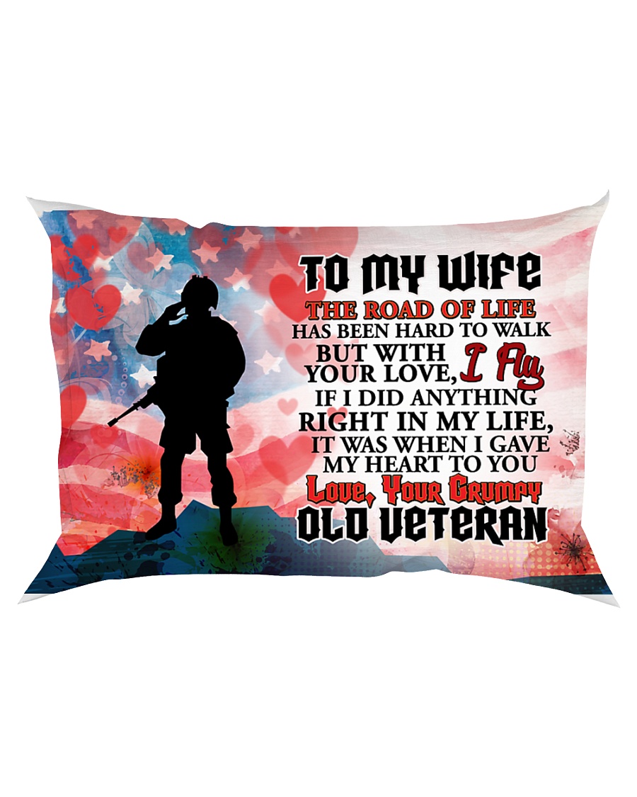 GIFT FOR YOUR WIFE - PREMIUM Rectangular Pillowcase
