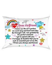 GIFT FOR YOUR GIRLFRIEND - PREMIUM Rectangular Pillowcase front