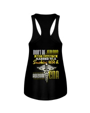 CNA'S HUSBAND Ladies Flowy Tank tile