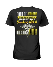 CNA'S HUSBAND Ladies T-Shirt tile