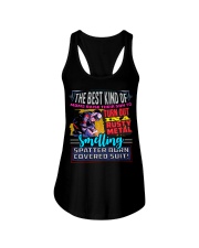 BEST KIND OF WELDER'S MOM Ladies Flowy Tank thumbnail