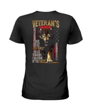 VETERAN'S WIFE - I'M THE WOLF Ladies T-Shirt tile