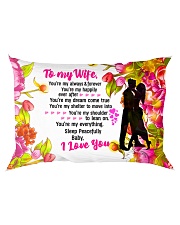 GIFT FOR A WIFE - PREMIUM Rectangular Pillowcase back