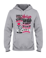 Nurse's Husband Hooded Sweatshirt front
