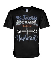 Mechanic's Wife V-Neck T-Shirt tile