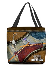 KNITTER All-over Tote front