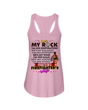 Firefighter's Wife Ladies Flowy Tank tile