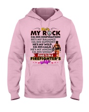 Firefighter's Wife Hooded Sweatshirt front