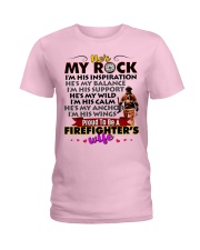 Firefighter's Wife Ladies T-Shirt tile
