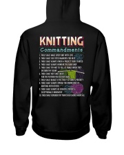 KNITTING COMMANDMENTS Hooded Sweatshirt thumbnail