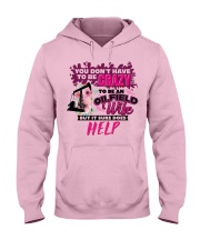 Oilfield Wife Hooded Sweatshirt front