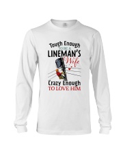 LINEMAN'S WIFE Long Sleeve Tee tile