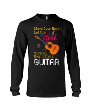 Female Guitarist Long Sleeve Tee thumbnail