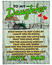 Farmer's Daughter Premium Large Fleece Blanket - 60" x 80" front