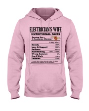 Electrician's Wife Hooded Sweatshirt front