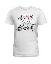 LINEMAN'S GIRL Ladies T-Shirt tile