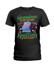 Knitting Ladies T-Shirt tile