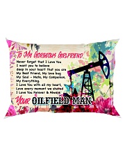 GIFT FOR AN OILFIELD MAN'S GIRLFRIEND - PREMIUM Rectangular Pillowcase back